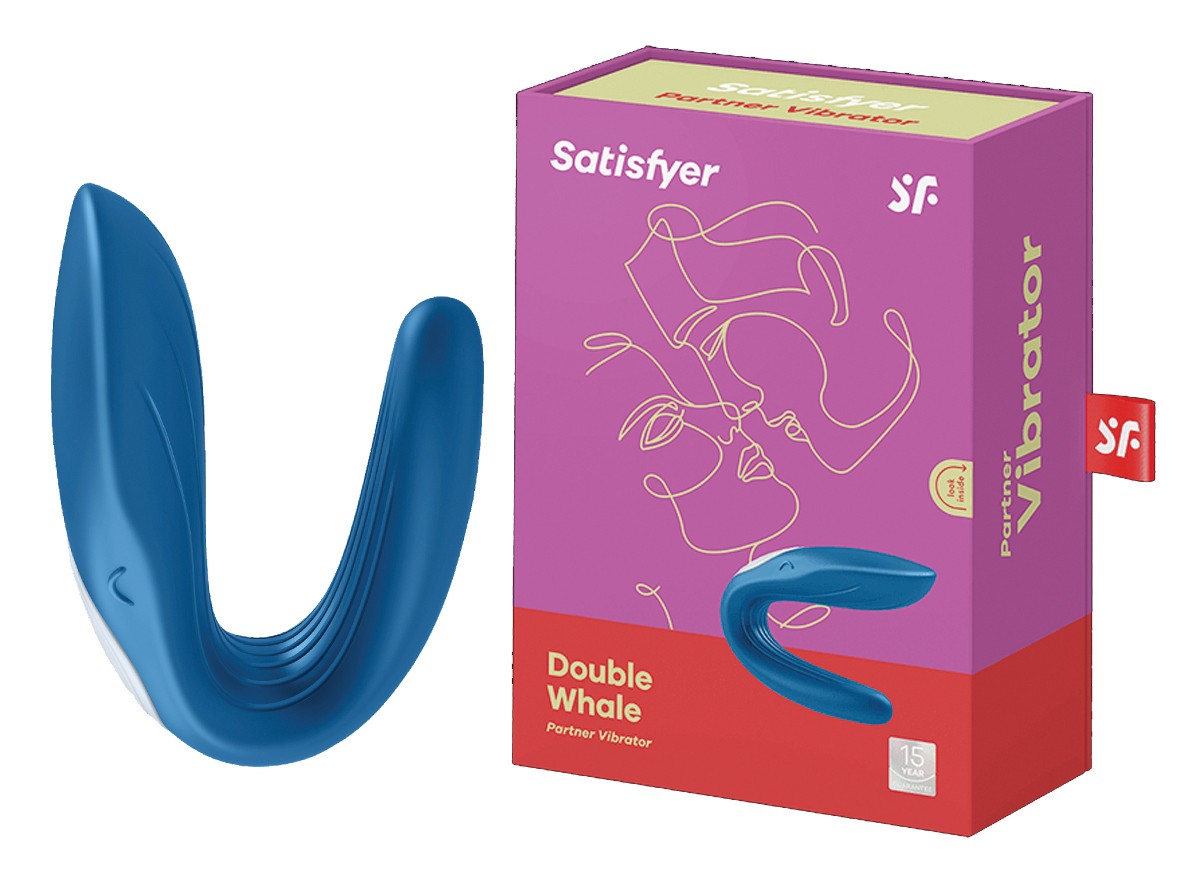 SATISFYER Partner Double Whale blue - Produktansicht 1