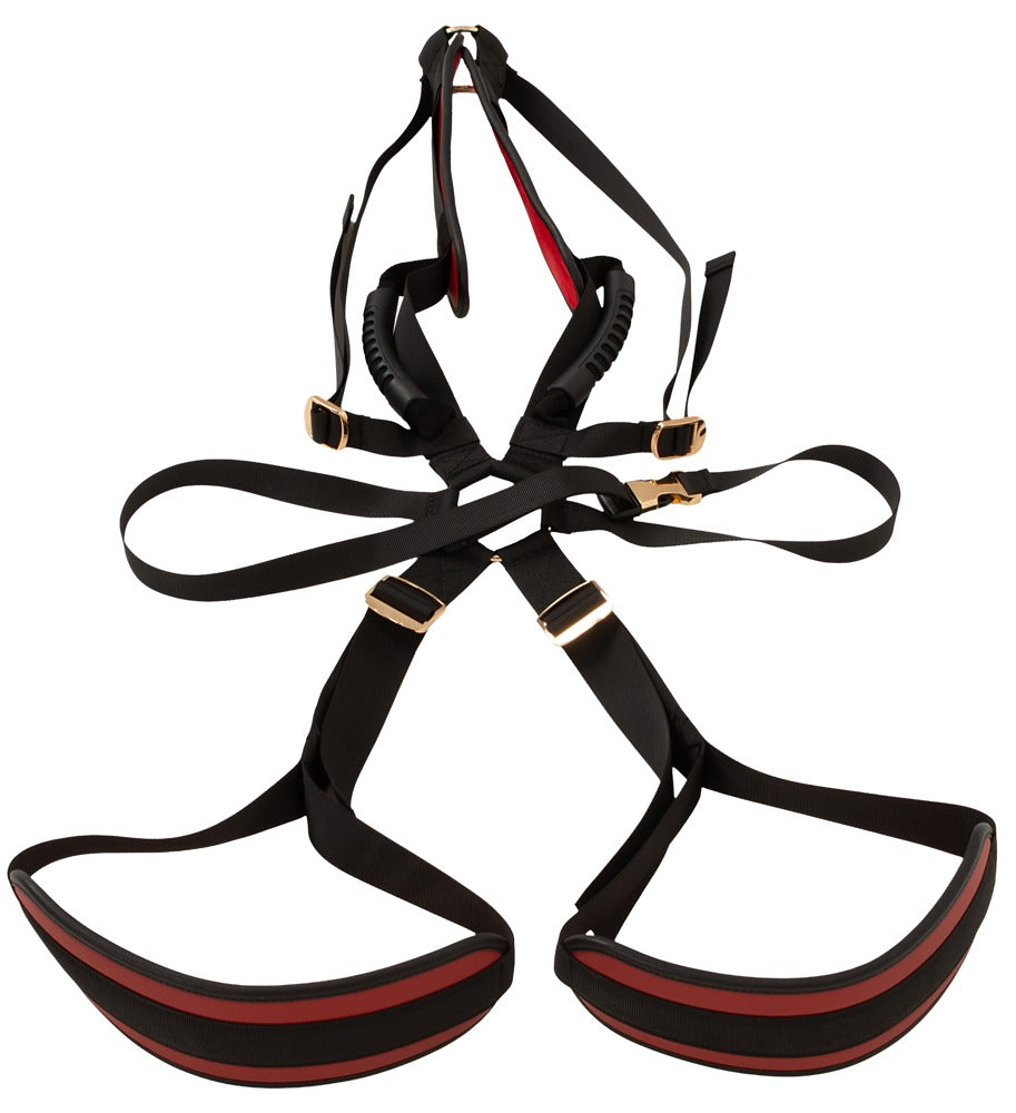 Rückansicht des Bad Kitty Body Swing Deluxe mit verstellbarer Gurtkonstruktion