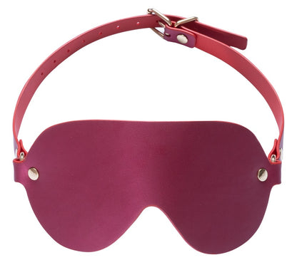 Pinkfarbene Augenmaske aus dem Bad Kitty Bondage-Set 6-teilig Pink Pearl