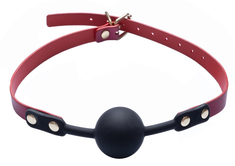 Pinkfarbener Knebel aus dem Bad Kitty Bondage-Set 6-teilig Pink Pearl mit Hogtie