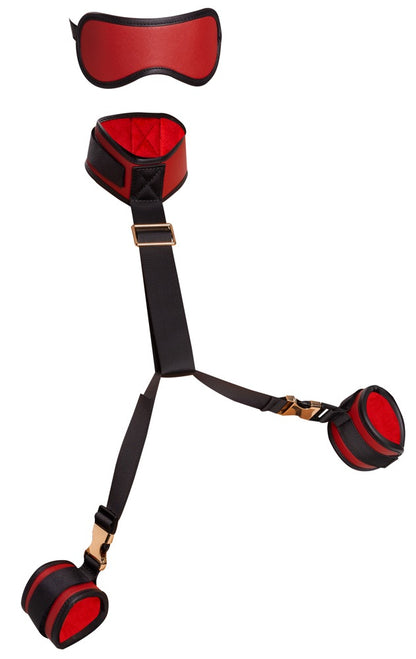 Bad Kitty Neck to Wrist Bondage Set mit Augenmaske in der Produktansicht