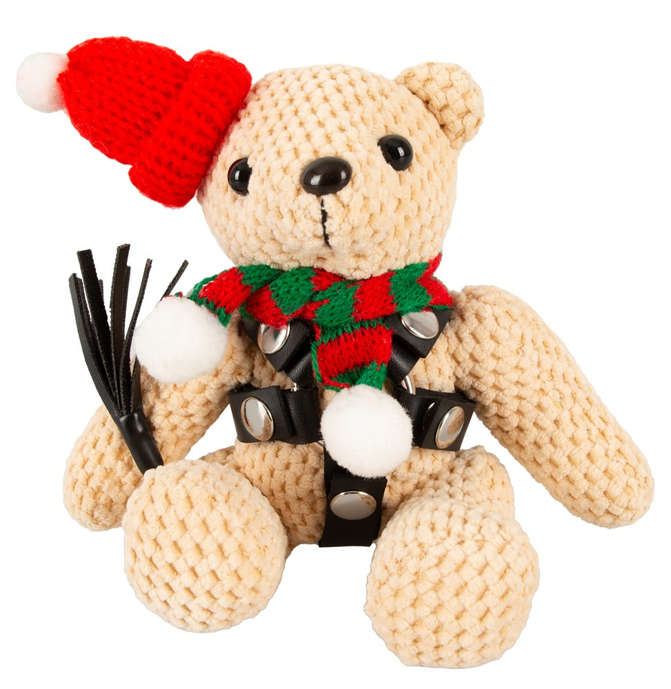 Bad Kitty SM-Teddy Winter Edition Schlüsselanhänger in der Vorderansicht
