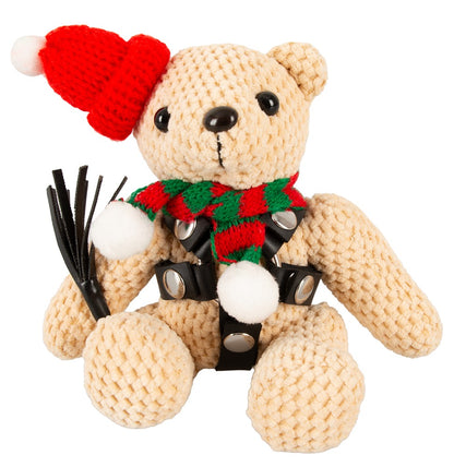 Bad Kitty SM-Teddy Winter Edition Schlüsselanhänger in der Vorderansicht