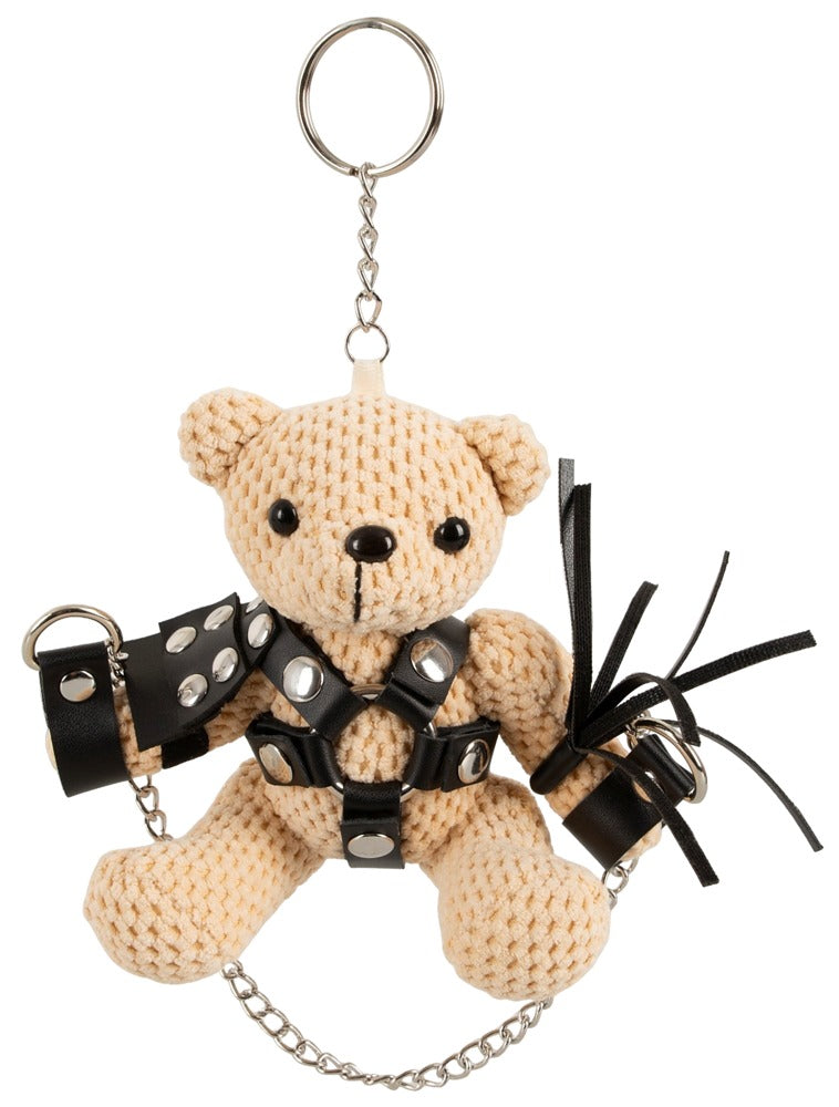 Bad Kitty SM-Teddy with Swing Schlüsselanhänger mit sichtbarem Schlüsselring