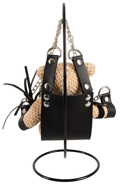 Bad Kitty SM-Teddy with Swing Schlüsselanhänger in der Rückansicht