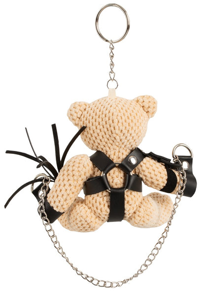 Bad Kitty SM-Teddy with Swing Schlüsselanhänger in der Rückansicht mit Schlüsselring