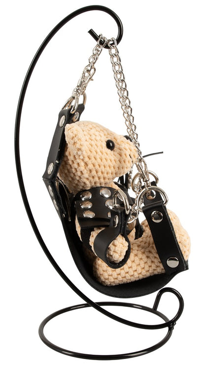 Bad Kitty SM-Teddy with Swing Schlüsselanhänger in der Seitenansicht