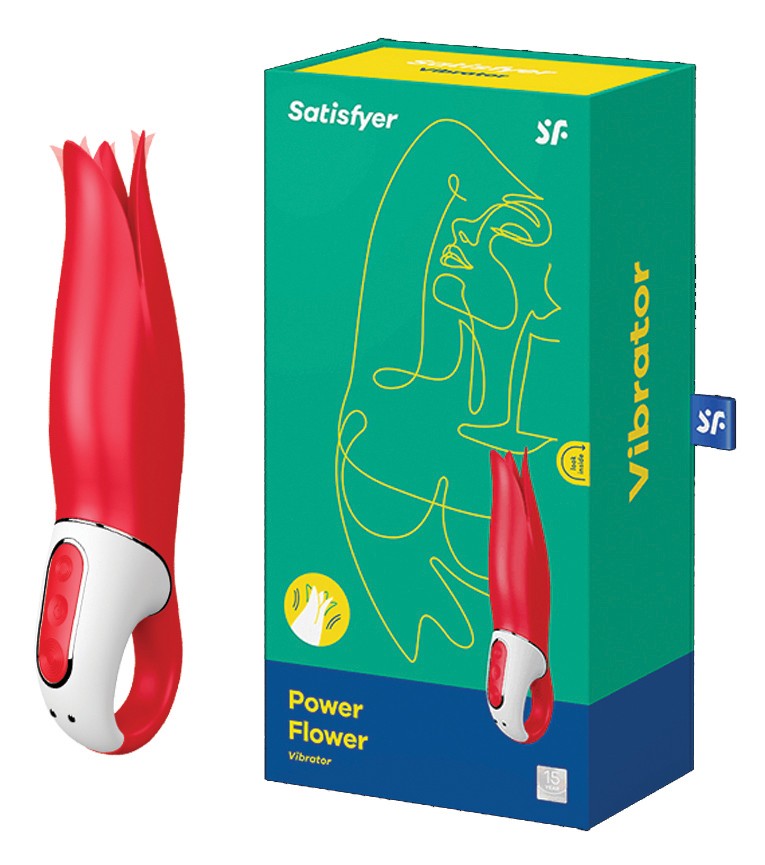 SATISFYER Vibes Power Flower red - Produktansicht 1