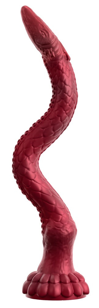 Stark gebogener Beasty Cocks Enormous Eel zur Darstellung der flexiblen und biegsamen Konstruktion