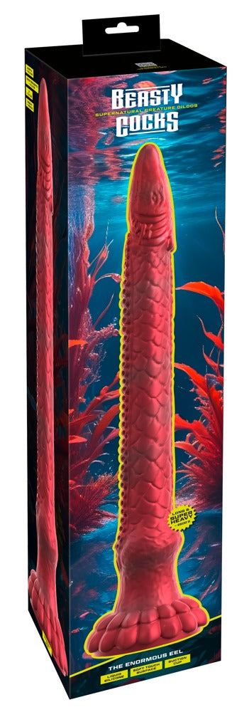 Beasty Cocks The Enormous Eel XXL Fantasy-Dildo in der Originalverpackung