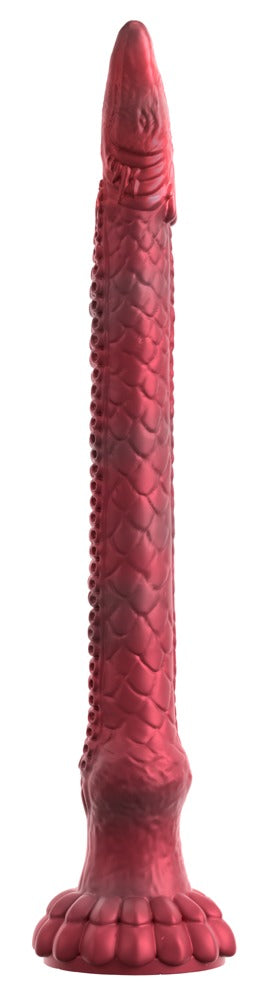 Beasty Cocks Enormous Eel XXL Fantasy-Dildo mit strukturierter Oberfläche und großem Saugfuß