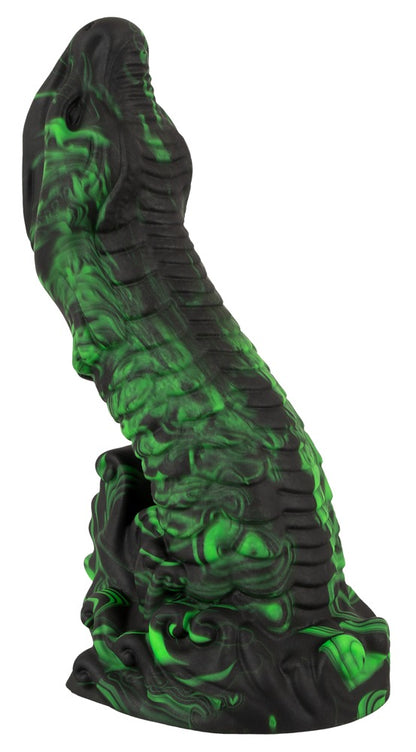 Beasty Cocks Lizard Peak aus schräger Perspektive mit marmoriertem Echsen-Design und strukturierter Oberfläche