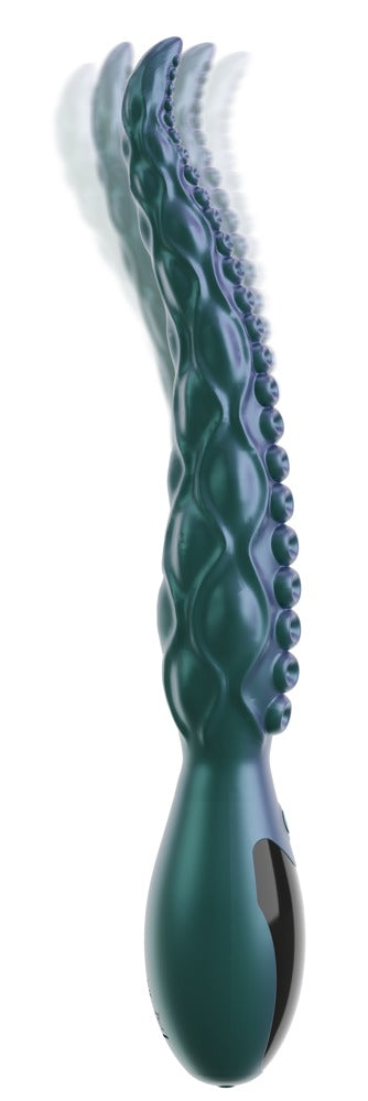 Beasty Cocks Octo Vibes mit gebogener flexibler Spitze für dynamisch flatternde Stimulation