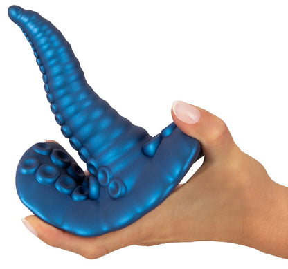 Beasty Cocks Tentacle Pad in der Hand zur Darstellung von Biegsamkeit, Größe und weicher Konstruktion
