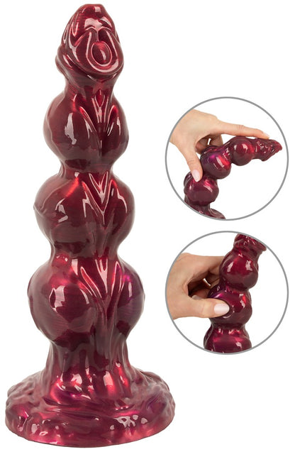 Beasty Cocks Werewolf Willie Fantasy-Dildo mit vier Abstufungen und Detaildarstellung der strukturierten Form