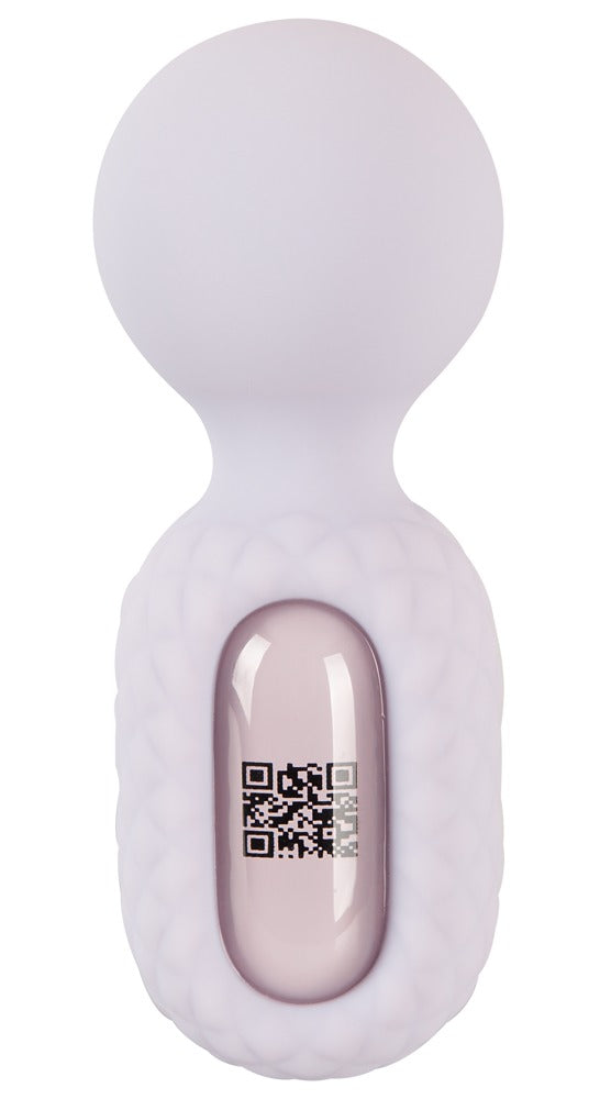 beau cœur CELORO Mini Wand in Helllila – Produktansicht mit sichtbarem Bedienelement am strukturierten Griff