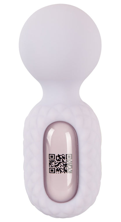 beau cœur CELORO Mini Wand in Helllila – Produktansicht mit sichtbarem Bedienelement am strukturierten Griff