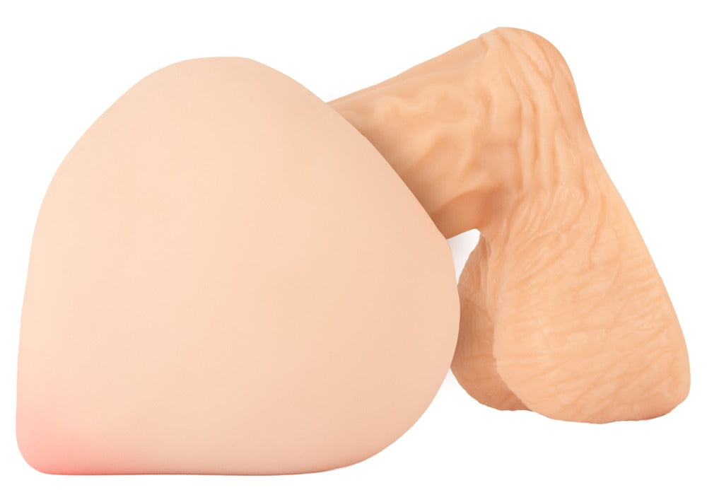 beau cœur FELYRA Peach Masturbator mit Darstellung des weichen und dehnbaren Nature Skin TPE-Materials