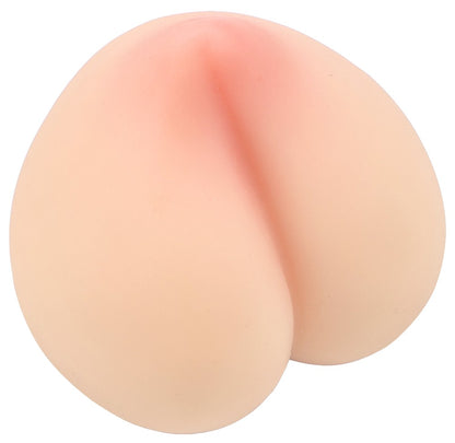 Nahaufnahme des beau cœur FELYRA Peach Masturbators mit ausgeprägtem Pfirsich-Po-Design