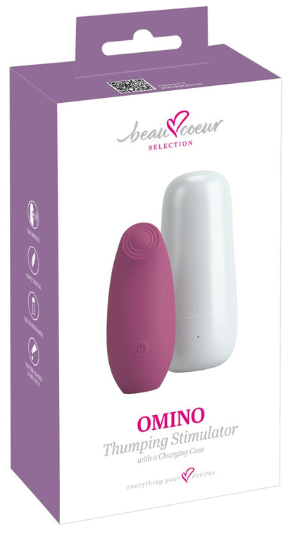 beau coeur OMINO Thumping Stimulator mit mobilem Ladecase in der Originalverpackung