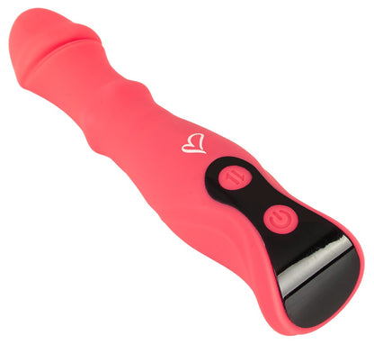 beau coeur ORYVIA Vibrator in Funktionsansicht mit rotierendem Kopf, gleitendem Slide Ring und 3-Motoren-Technik