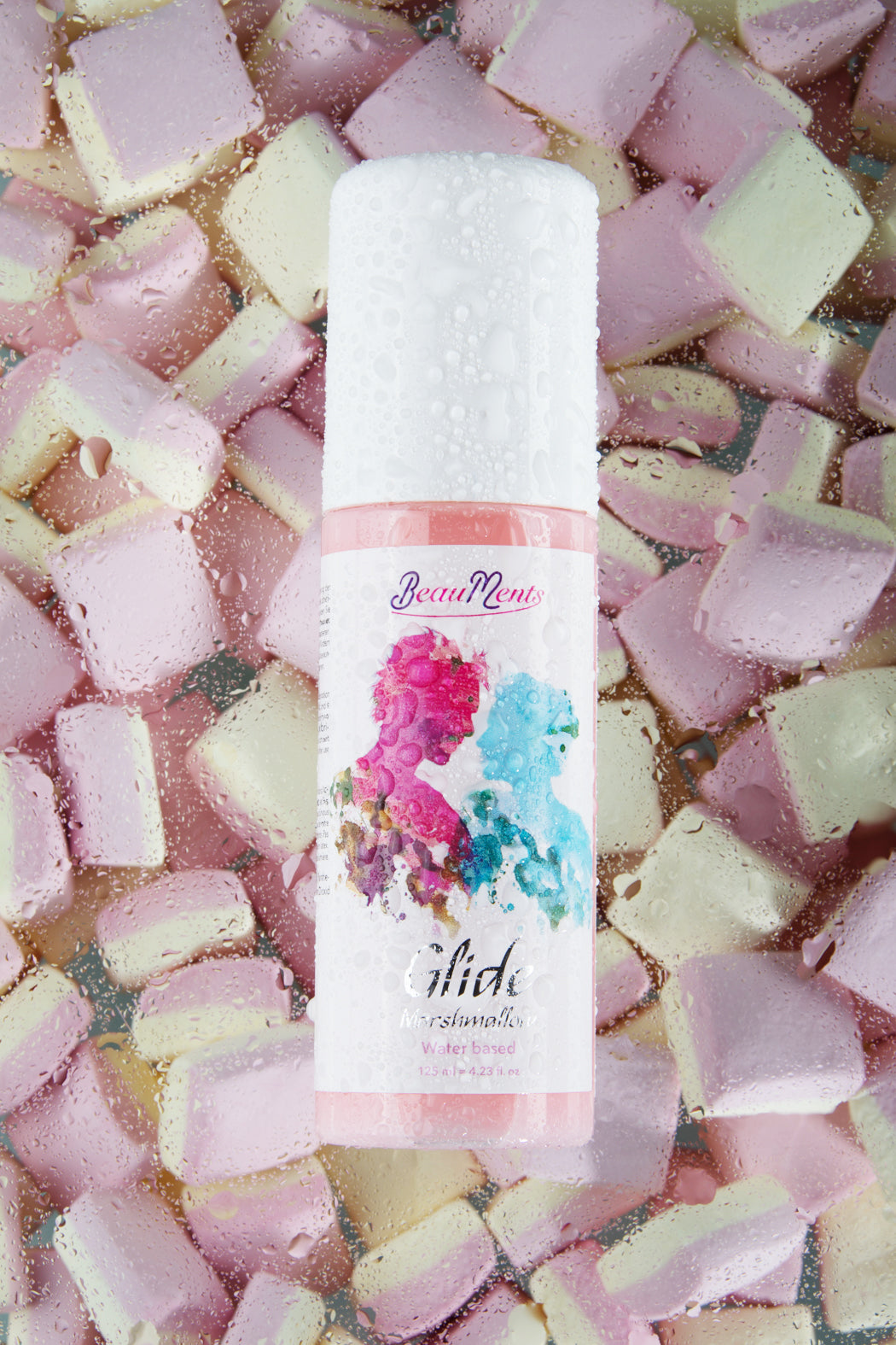 Detailansicht BeauMents Glide Marshmallow wasserbasiertes Gleitgel 125 ml