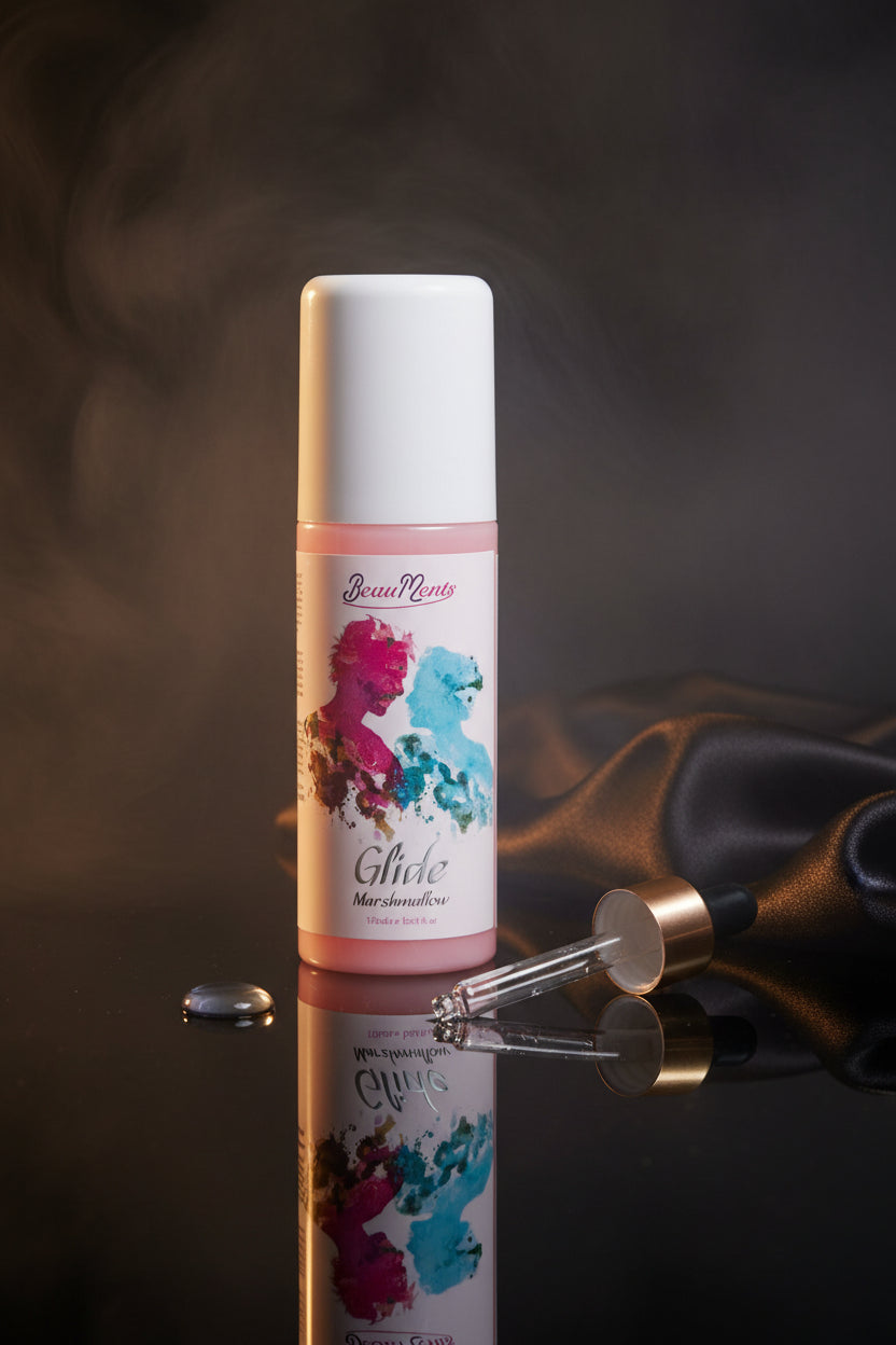 BeauMents Glide Marshmallow Gleitgel in ansprechender Verpackung