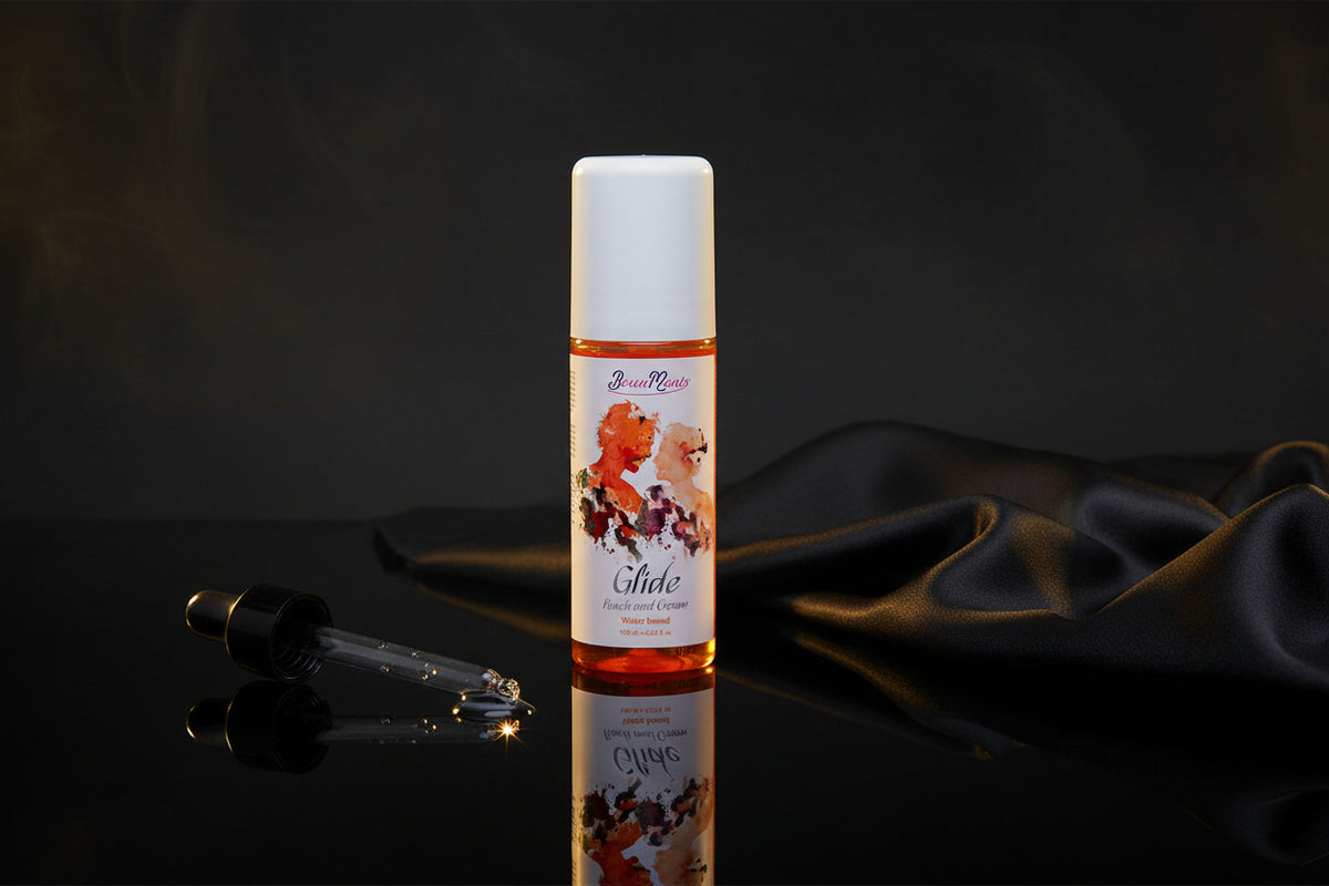 Beauments Glide Peach & Cream Gleitgel mit Pfirsich-Creme-Duft