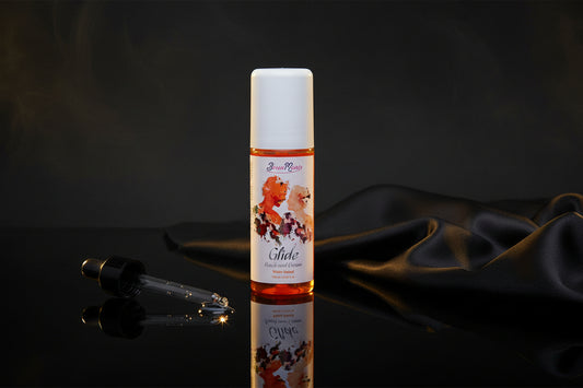 BeauMents Glide Peach and Cream wasserbasiertes Gleitgel 125 ml mit Pfirsich-Creme Aroma