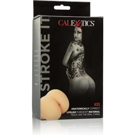 CALEXOTICS Stroke It Ass realistischer Masturbator in Hautfarbe in der Originalverpackung