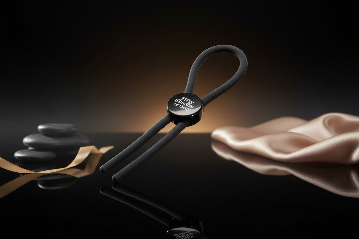 Cockring Again and Again von Fifty Shades of Grey, flexibel und verstellbar