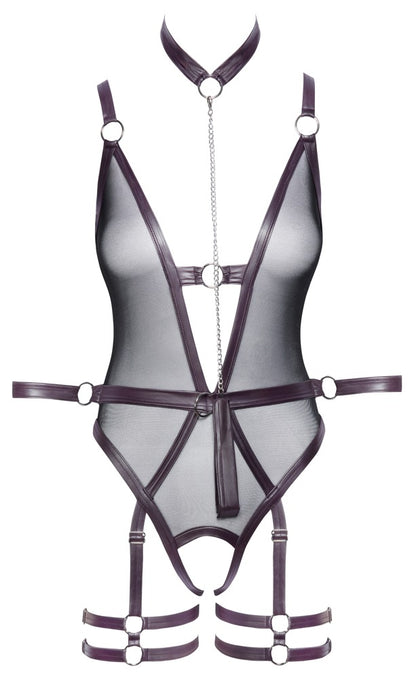 Technische Vorderansicht des Cottelli BONDAGE Body ouvert