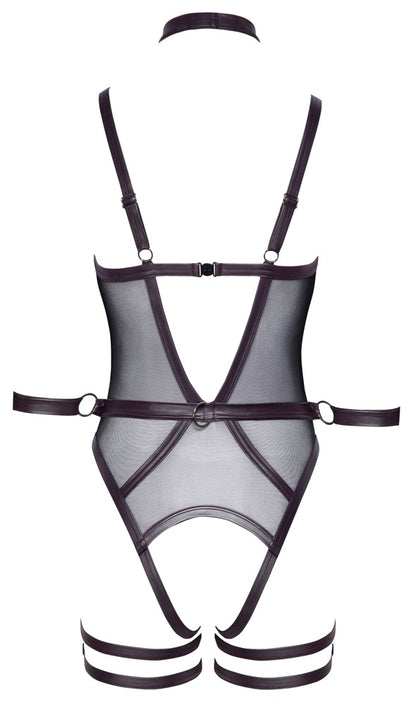 Technische Rückenansicht des Cottelli BONDAGE Body ouvert