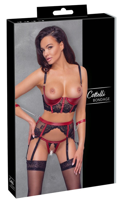 Produktverpackung des Cottelli BONDAGE Hebe-Sets