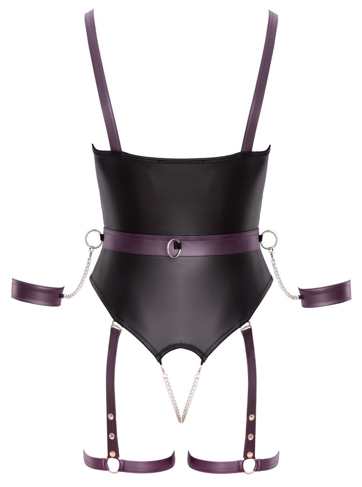 Produktansicht des Cottelli BONDAGE Sets von hinten
