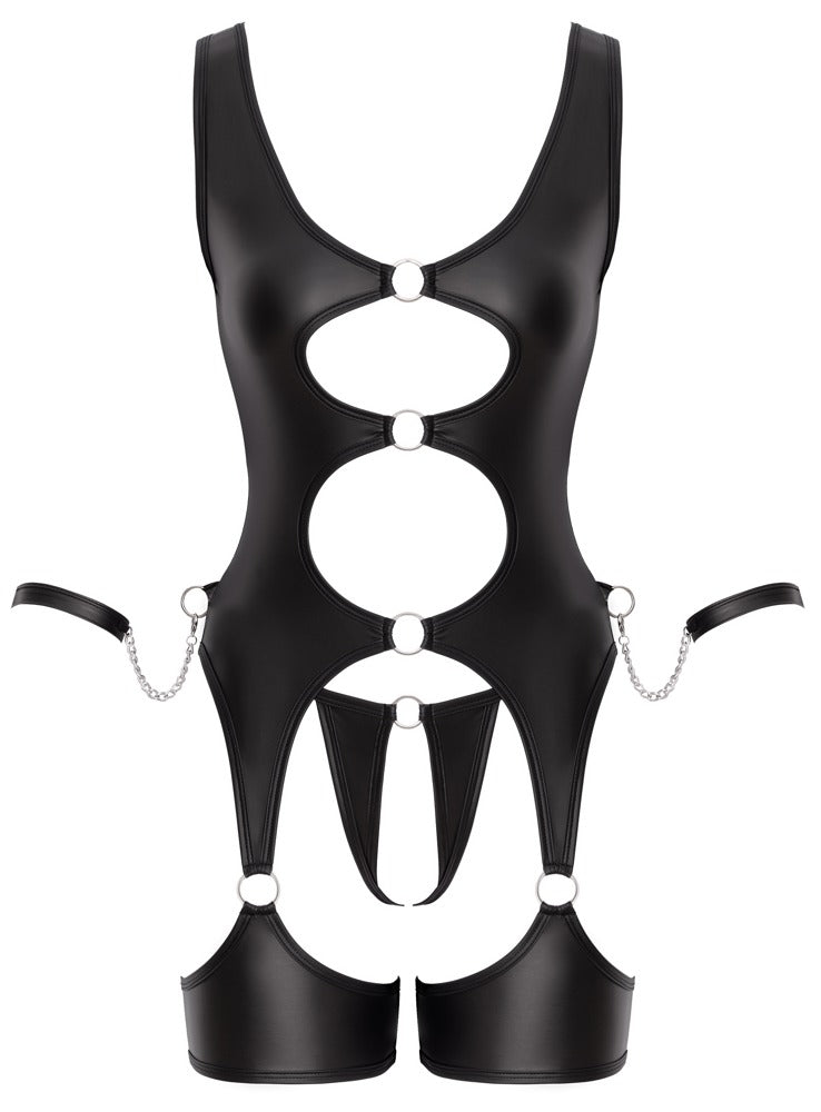Rückansicht des Cottelli BONDAGE Sets mit Strapsdetails