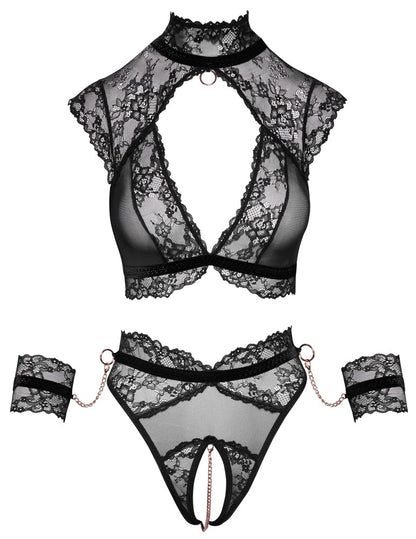 Freigestellte Produktansicht des Cottelli BONDAGE Sets von vorne bei Evoria Care