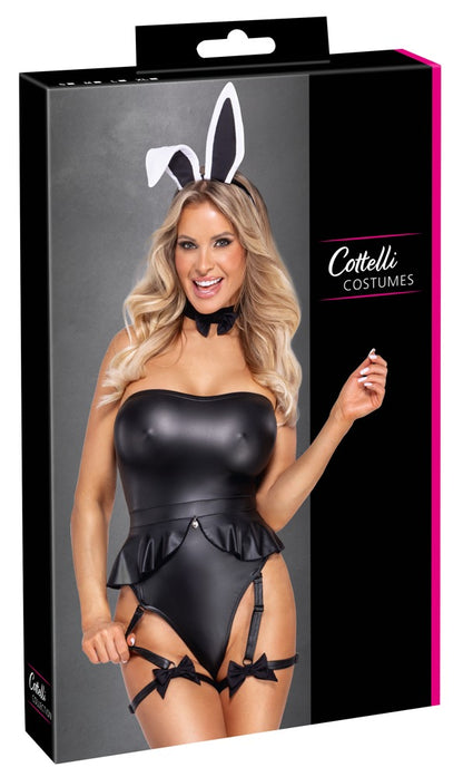 Verpackung des Cottelli COSTUMES Bunny Body 3-teiligen Bunny-Kostüm-Sets