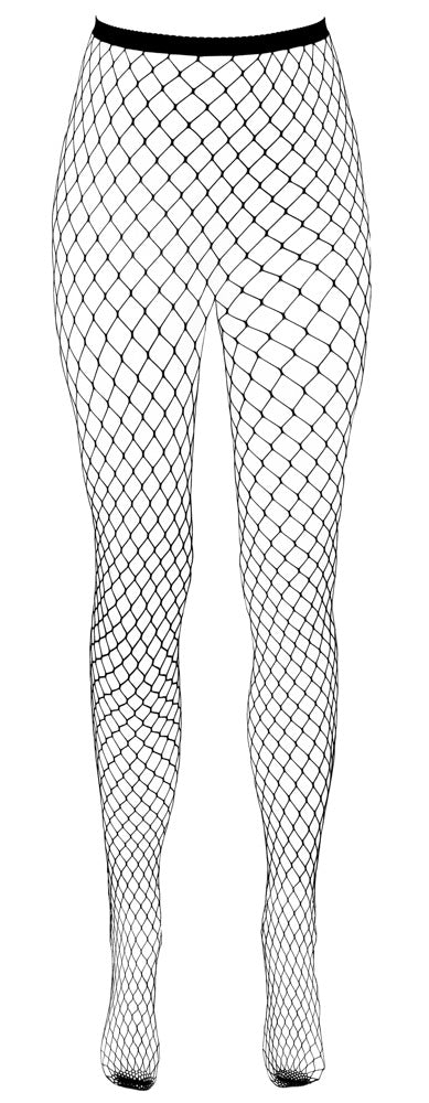 Cottelli LEGWARE Netz-Strumpfhose Ouvert mit großen Maschen in der Vorderansicht