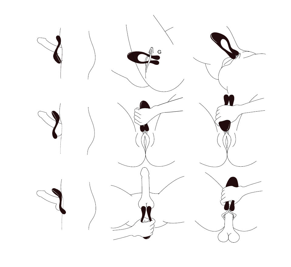 BeauMents Doppio – Ergonomischer Paarvibrator mit 3 Motoren