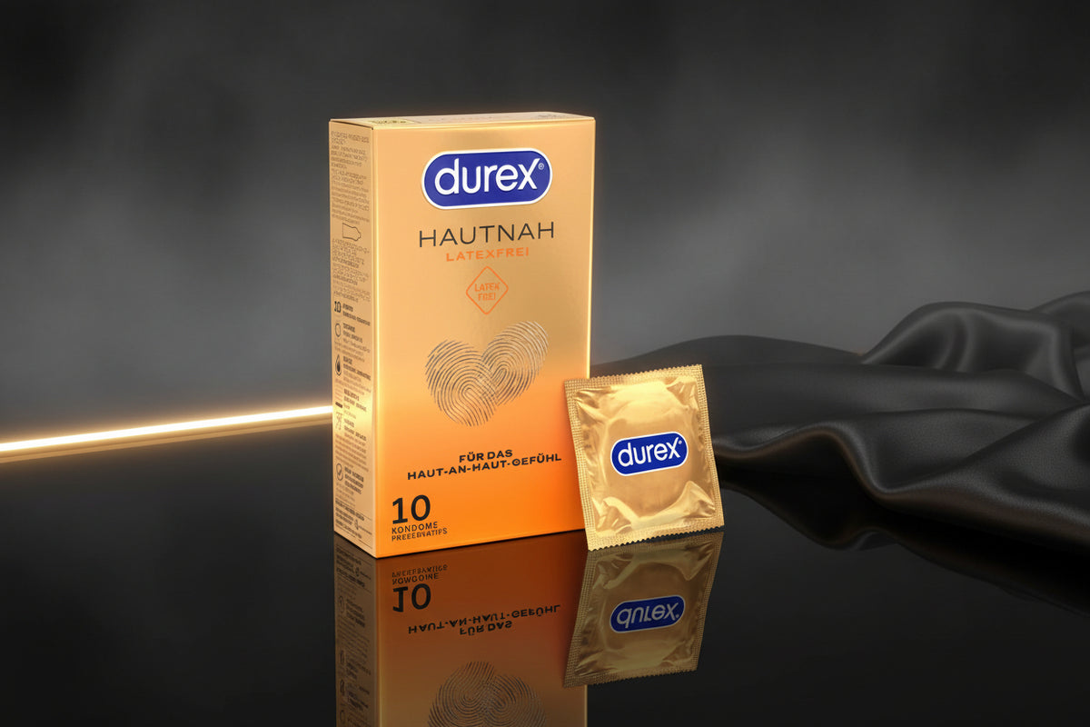 Durex Hautnah Latexfrei Kondome in der Verpackung