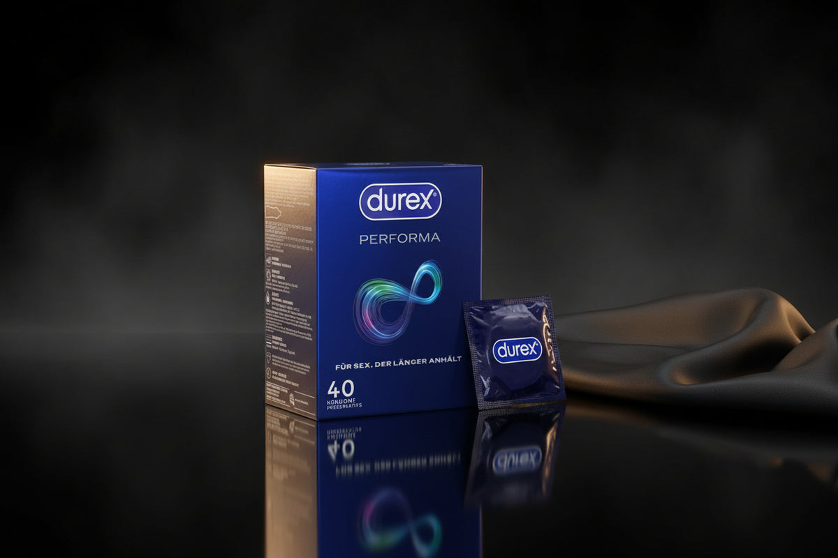 Durex Performa Kondome in der Verpackung mit 40 Stück