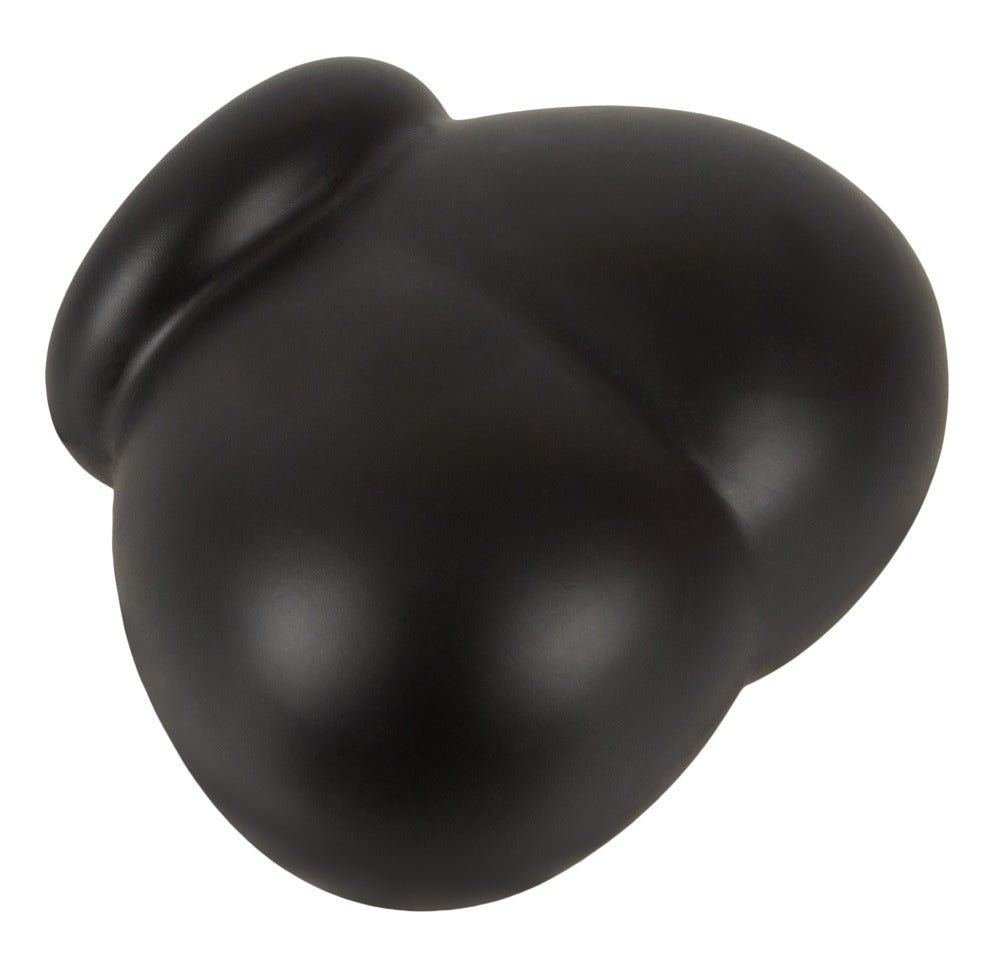 Erecto Ball Bag in Seitenansicht mit anatomisch geformtem Silikonkörper und integriertem Hodenring