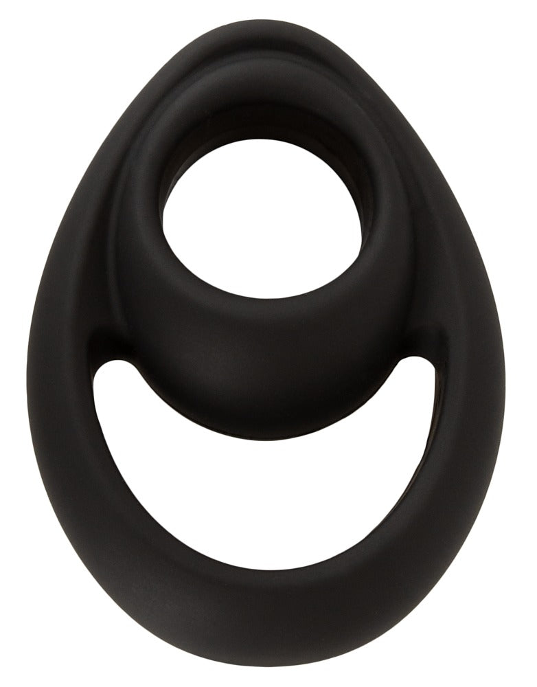 Erecto Cock & Ball Ring in Vorderansicht mit Penisring, Hodenring und körpernah geformter Stimulationsspitze