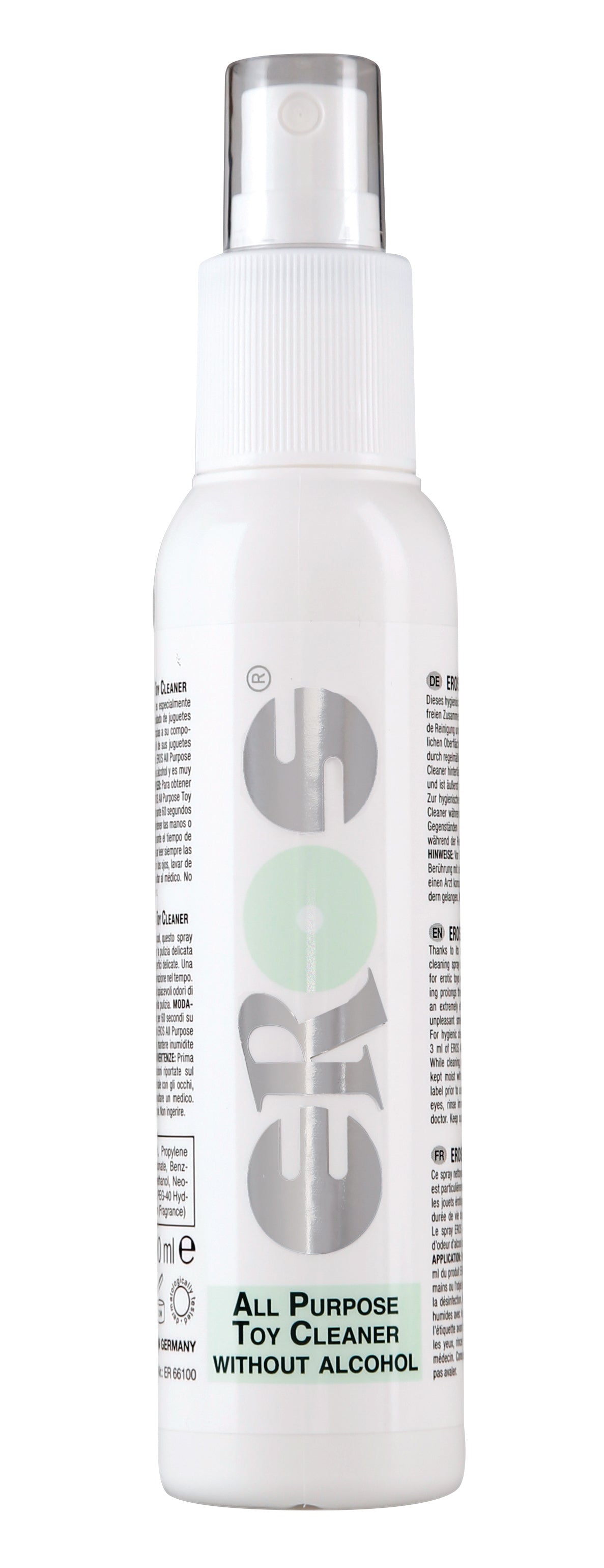 EROS All Purpose Toy Cleaner ohne Alkohol 100 ml – alkoholfreies Toy Cleaner Spray für die schonende Reinigung