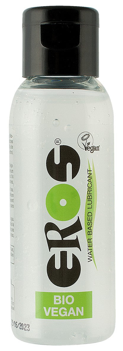EROS Bio & Vegan Aqua natürliches Gleitgel in der Flasche in der Vorderansicht