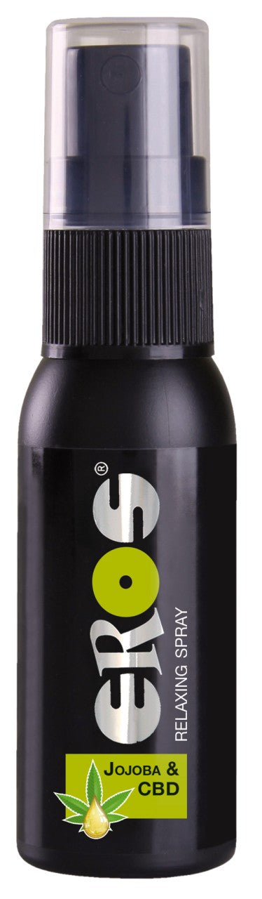 EROS Relaxing Spray pflegendes Intimspray mit Jojoba, CBD und Panthenol in der Vorderansicht