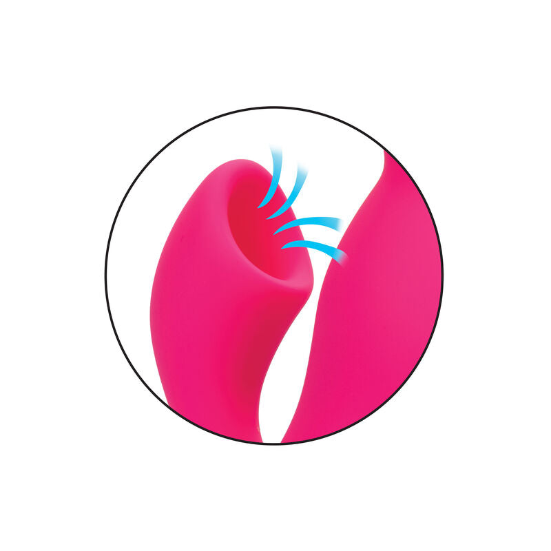 CALEXOTICS California Dreaming Oceanside Orgasm mit Detaildarstellung der flexiblen Form – erhältlich bei Evoria Care
