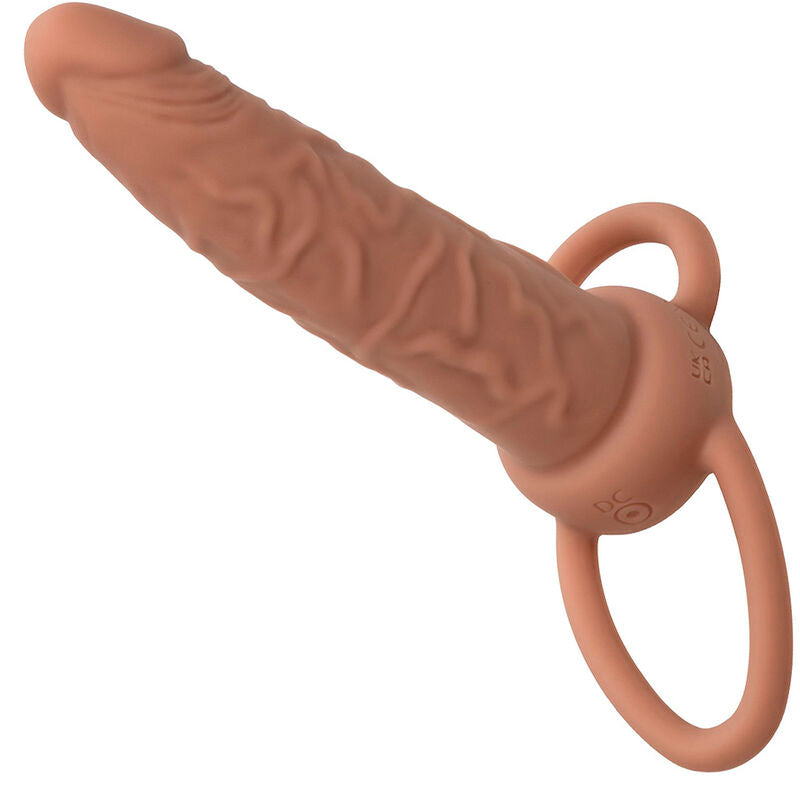 CALEXOTICS Performance Maxx Dual Penetrator mit Detailansicht der strukturierten Oberfläche – erhältlich bei Evoria Care