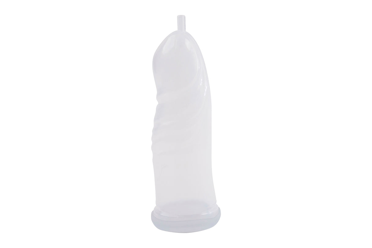 FRÖHLE Duo Extreme Penispumpen-Set – einzelner schmaler transparenter Pumpzylinder mit Anschlussöffnung – erhältlich bei Evoria Care